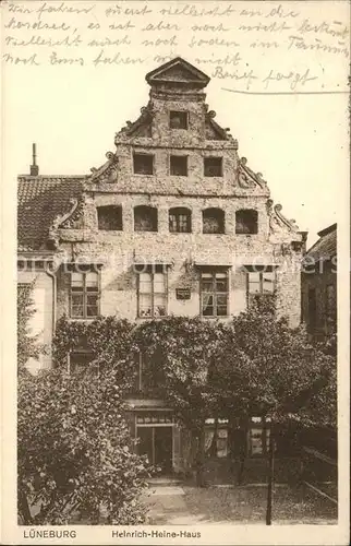 Lueneburg Heinrich Heine Haus Kat. Lueneburg