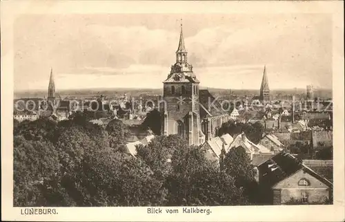 Lueneburg Blick vom Kalkberg Kat. Lueneburg