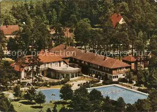 Hermannsburg Waldhotel am Schwimmbad Kat. Hermannsburg