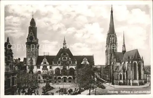 Duisburg Ruhr Rathaus Sakvatorkirche / Duisburg /Duisburg Stadtkreis