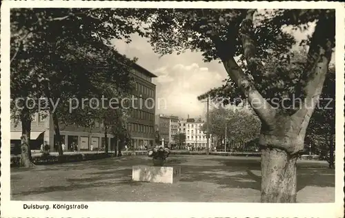 Duisburg Ruhr Koenigstrasse / Duisburg /Duisburg Stadtkreis