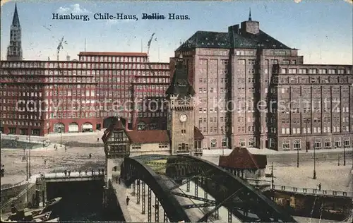 Hamburg Chile Haus Ballin Haus Kat. Hamburg