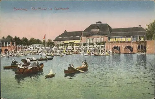 Hamburg Stadthalle im Stadtpark Kat. Hamburg