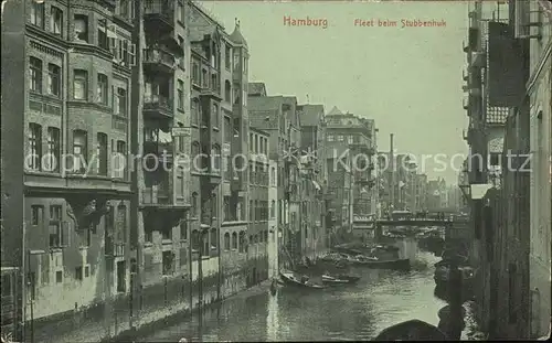 Hamburg Fleet beim Stubbenhuk Kat. Hamburg