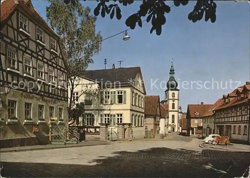 Gersfeld Rhoen Marktplatz Kat. Gersfeld (Rhoen)