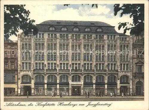 Hamburg Waren  u.Kaufhaus "Alsterhaus" Kat. Hamburg