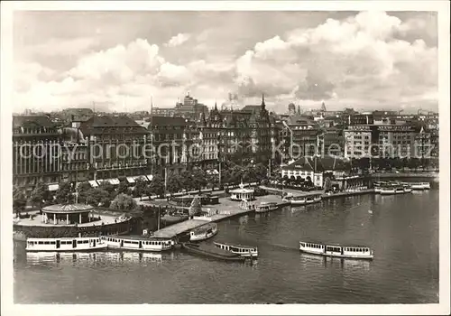 Hamburg Jungfernstieg Kat. Hamburg