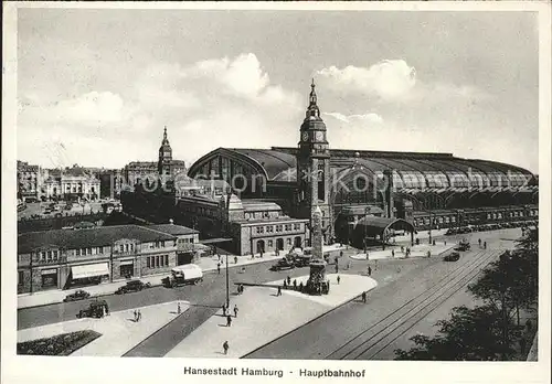 Hamburg Hauptbahnhof Kat. Hamburg