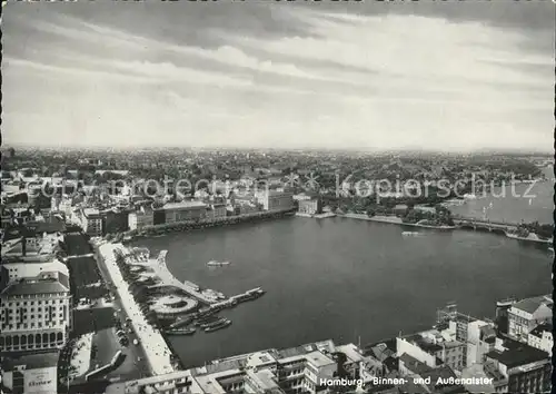 Hamburg Binnen  u.Aussenalster Kat. Hamburg