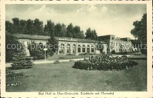 Bad Hall Oberoesterreich Trinkhalle mit Marienhof Kurpark Kat. Bad Hall