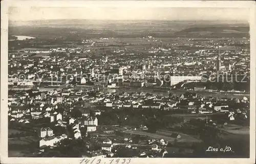 Linz Donau Panorama Kat. Linz