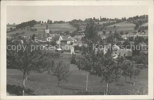 Sankt Marienkirchen Polsenz Ortsansicht mit Kirche Kat. Sankt Marienkirchen an der Polsenz