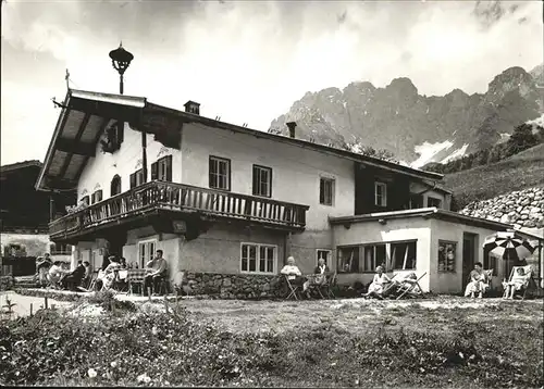 Ellmau Tirol Alpengasthof Wochenbrunn Kat. Ellmau