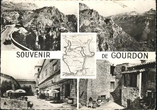Gourdon Alpes Maritimes  Kat. Gourdon