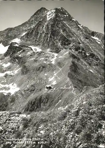 Innsbruckerhuette Habicht Kat. Neustift im Stubaital