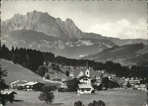 Fieberbrunn Tirol Wilder Kaiser Kat. Fieberbrunn