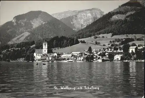St Wolfgang Salzkammergut Schafberg Kat. St. Wolfgang im Salzkammergut