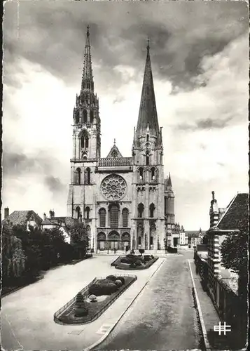 Chartres Eure et Loir La cathedrale Kat. Chartres