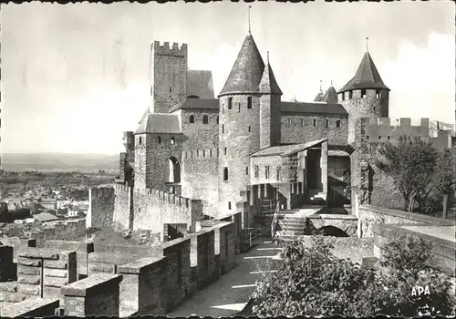 Carcassonne Chateau Comtal Kat. Carcassonne