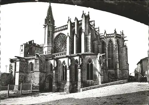 Carcassonne La Cathedrale Saint Nazaire Kat. Carcassonne