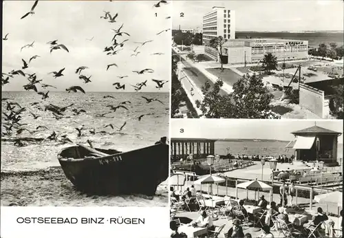 Binz Ruegen Strand Erholungsheim Kap Arkona Konzertpavillon Kat. Binz