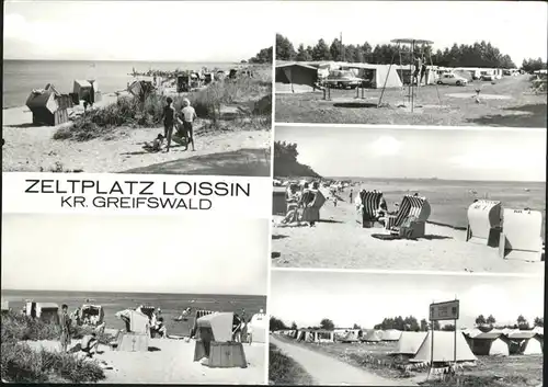 Loissin Pommern Zeltplatz Kat. Loissin