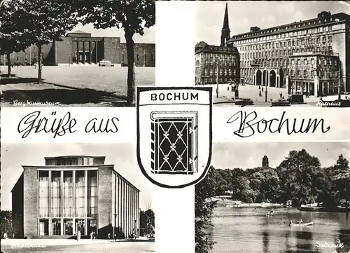 Bochum Bergbaumuseum Rathaus Kat. Bochum