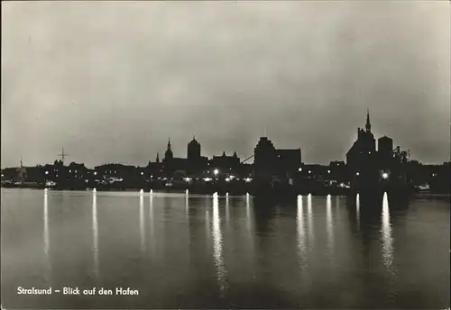 Stralsund Mecklenburg Vorpommern Hafen Kat. Stralsund