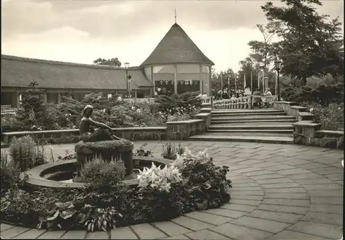 Kuehlungsborn Ostseebad Konzertgarten Kat. Kuehlungsborn