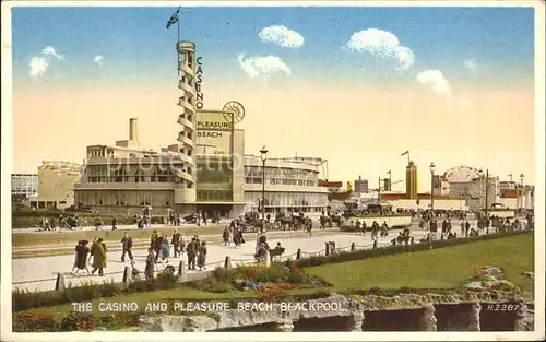Kasino Casino and Pleasure Beach Blackpool  / Gebaeude /