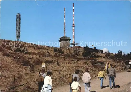 Funkturm Brocken im Oberharz / Bruecken /