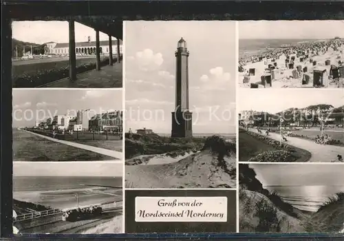 Leuchtturm Lighthouse Norderney  / Gebaeude /