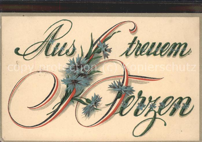 Poesie Aus treuem Herzen Spruch.. Ansichtskarten günstig