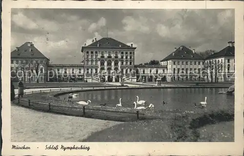 Schloesser Nymphenburg Muenchen / Gebaeude /
