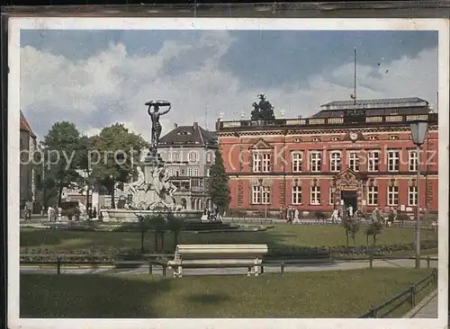 Hindenburg Platz Goertliz Postamt / Persoenlichkeiten /