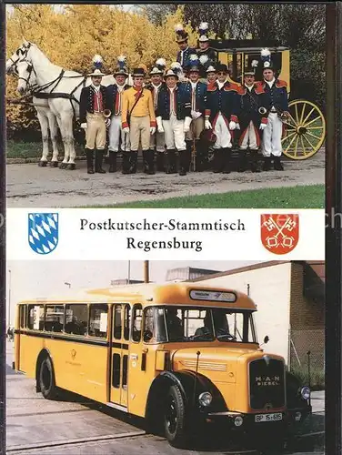 Post Wappen Postkutscher-Stammtisch Regensburg / Berufe /