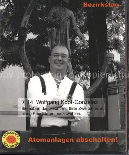 Politik Bezierkstag Wolfgang Kopf-Gonzalez / Politik /