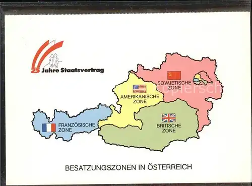Politik Besatzungszonen Oesterreich Staatsvertrag / Politik /