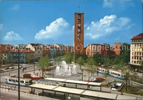 Strassenbahn Muenchen Sendlinger-Tor-Platz / Strassenbahn /