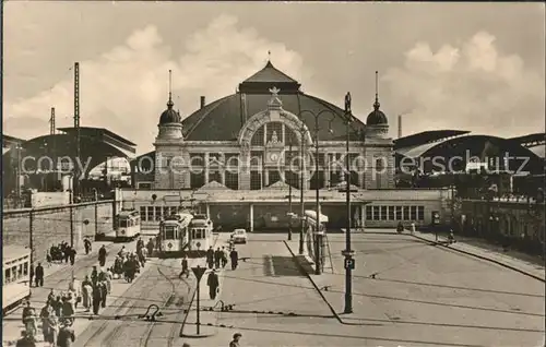 Strassenbahn Halle/Saale Bahnhof / Strassenbahn /