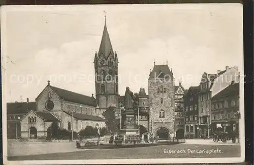 Denkmal Eisenach Carlsplatz Luther / Denkmaeler /