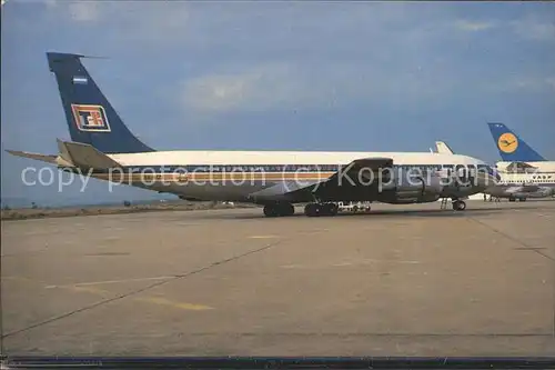 Flugzeuge Zivil Boeing 707-338C Arentina basic British Lufthansa / Flug /