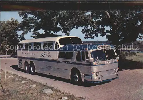Autobus Omnibus Pocono Mts. Pa Greyhound Scenicruisers / Autos /
