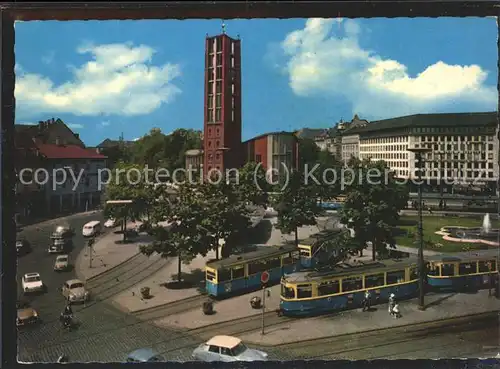 Strassenbahn Muenchen Sendlingertorplatz / Strassenbahn /