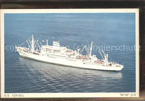 Dampfer Oceanliner S.S. Israel Zim Navigation  / Schiffe /