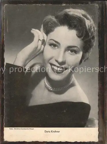 Schauspieler Doris Kirchner / Kino und Film /