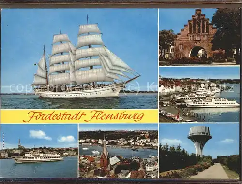 Segelschiffe Flensburg Faehre  / Schiffe /