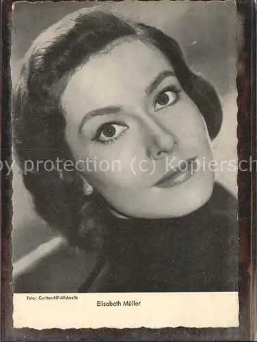 Schauspieler Elisabeth Mueller / Kino und Film /