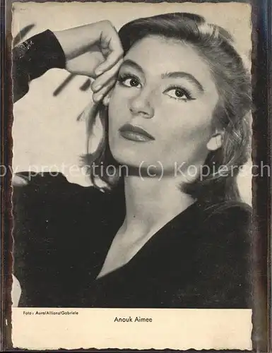 Schauspieler Anouk Aimee  / Kino und Film /