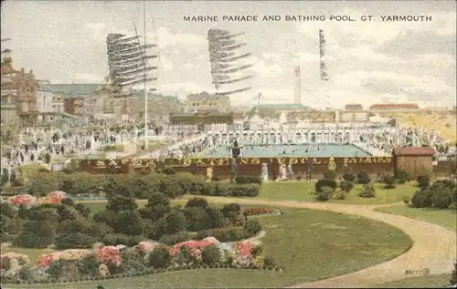 Marine Parade Bathing Pool Gt. Yarmouth / Schiffe /